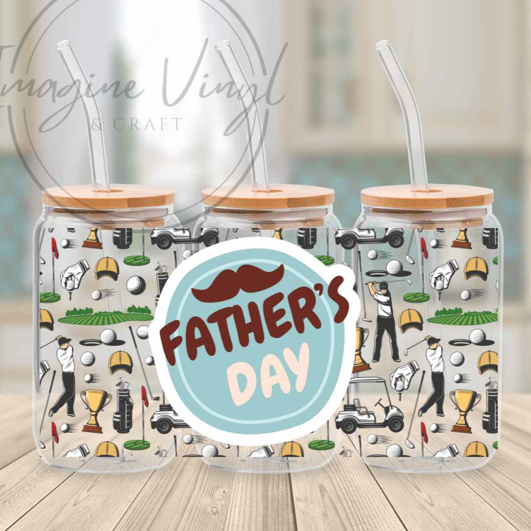 16oz UV DTF Wrap - Father's Day