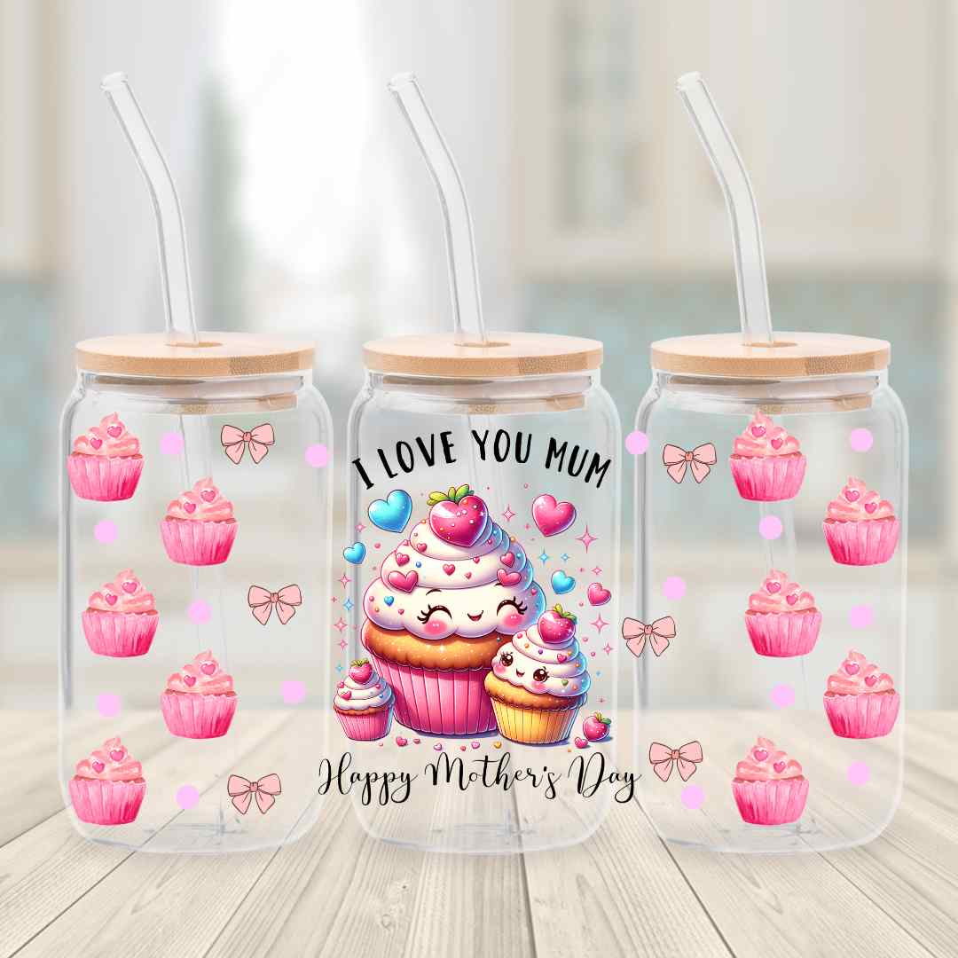UV-DTF 16oz Mother's Day Cup Wrap