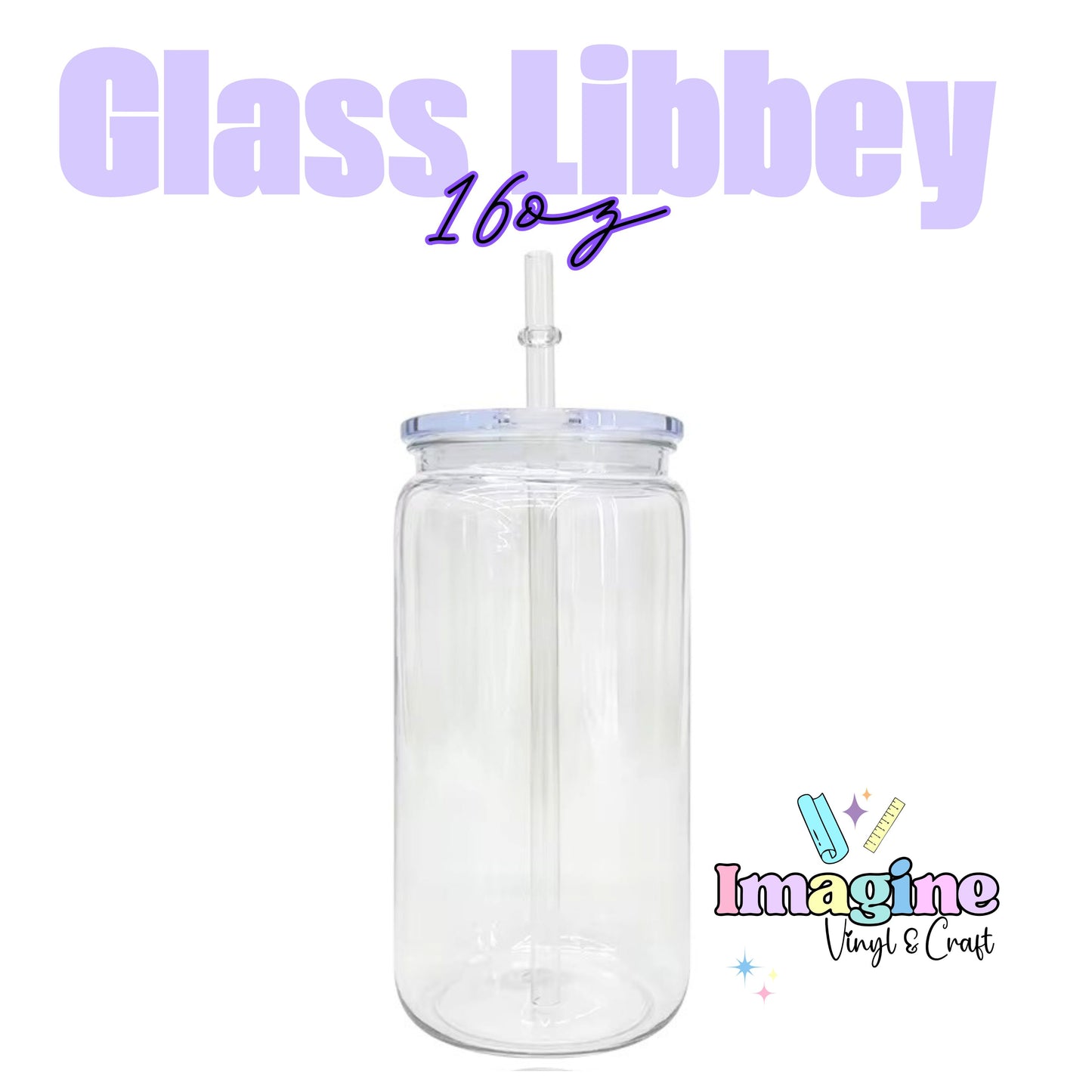 16oz Glass Can