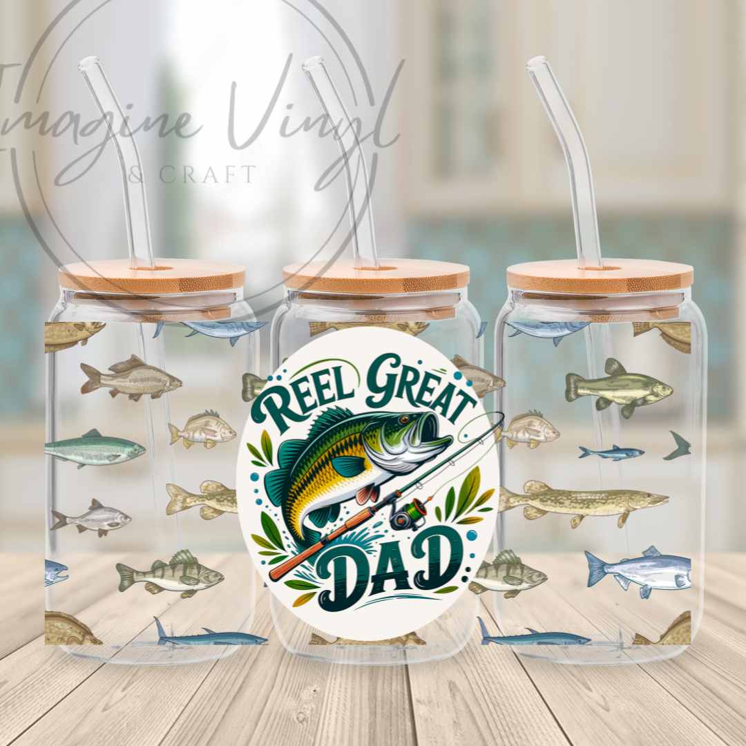16oz UV DTF Wrap - Father's Day