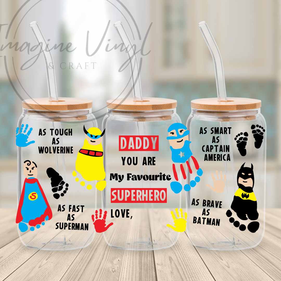 16oz UV DTF Wrap - Father's Day