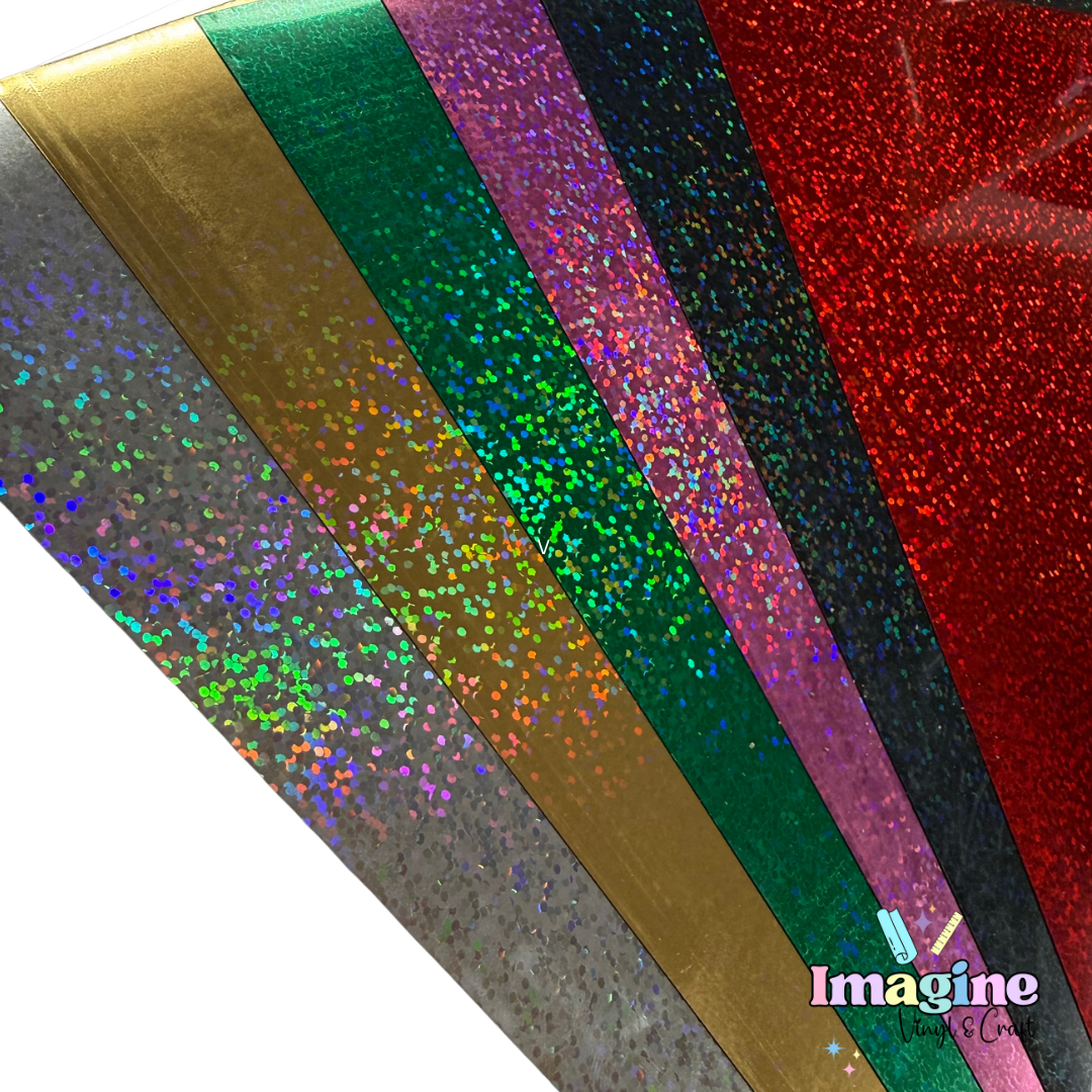 6pcs Holographic HTV Pack - Teckwrap