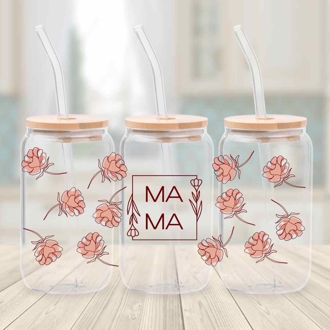 UV-DTF 16oz Mother's Day Cup Wrap