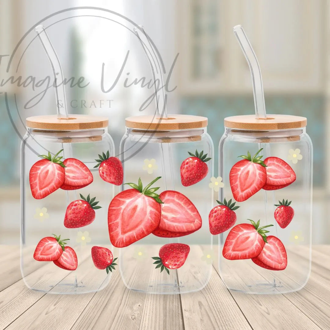 16oz UV DTF - Fruit Salad