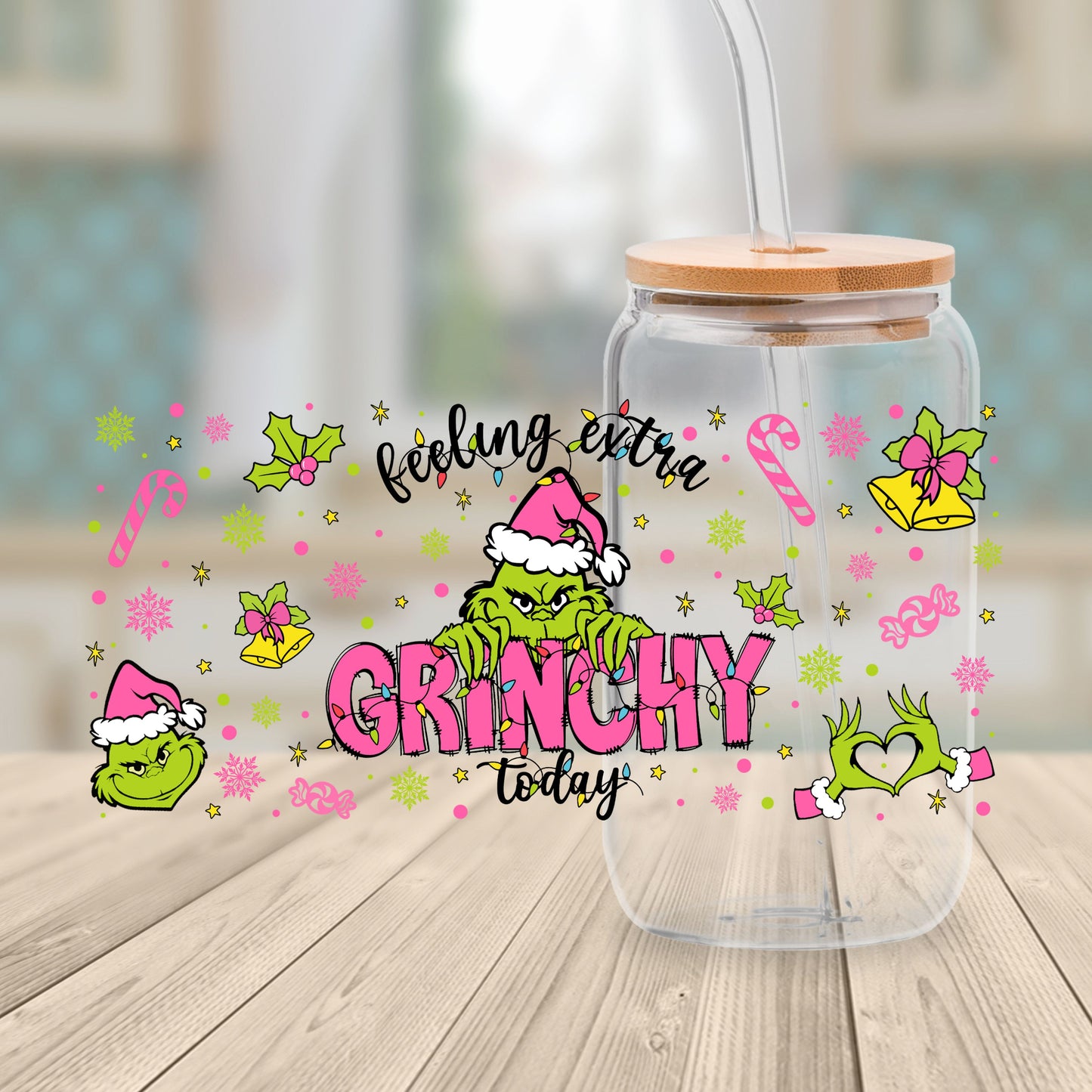 16oz Grinchmas Cup Wrap