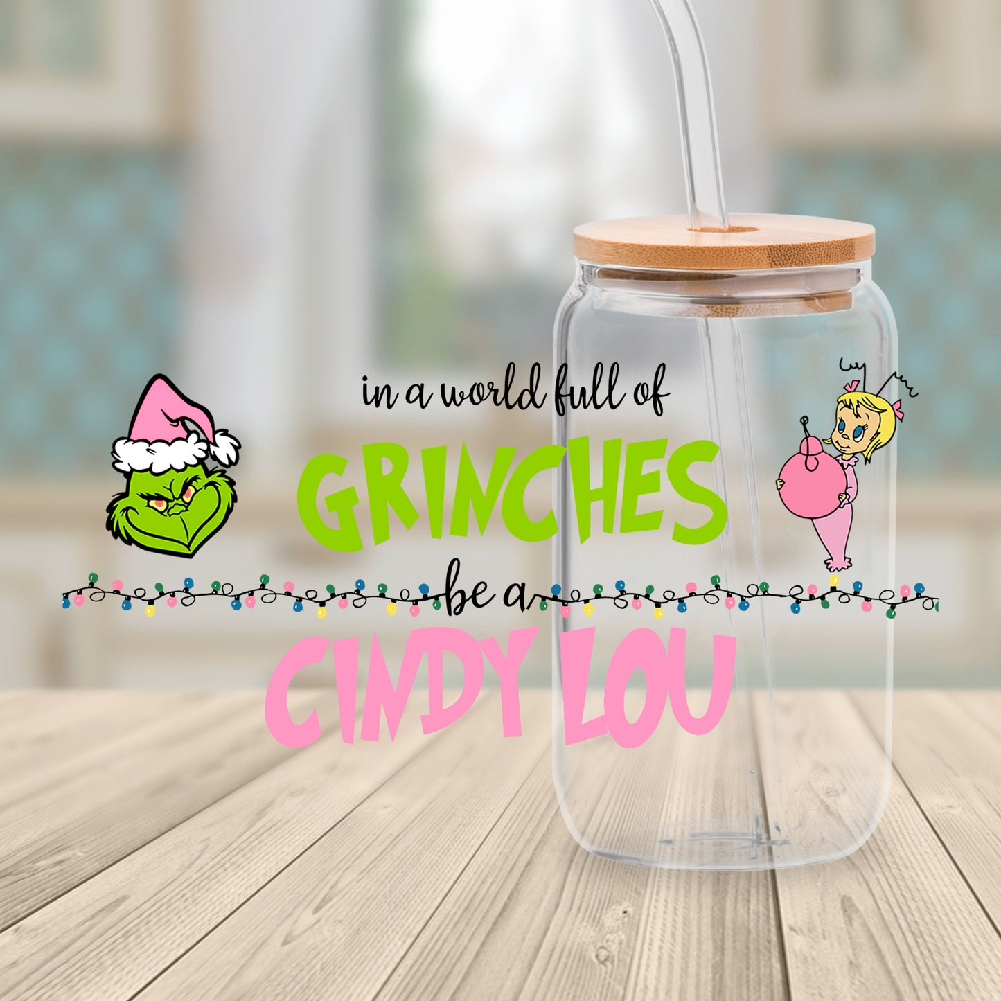 16oz Grinchmas Cup Wrap