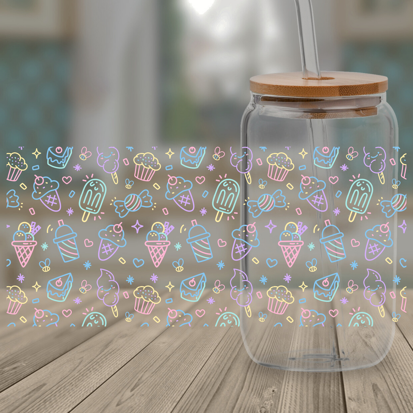 16oz UV DTF - Pastel Series