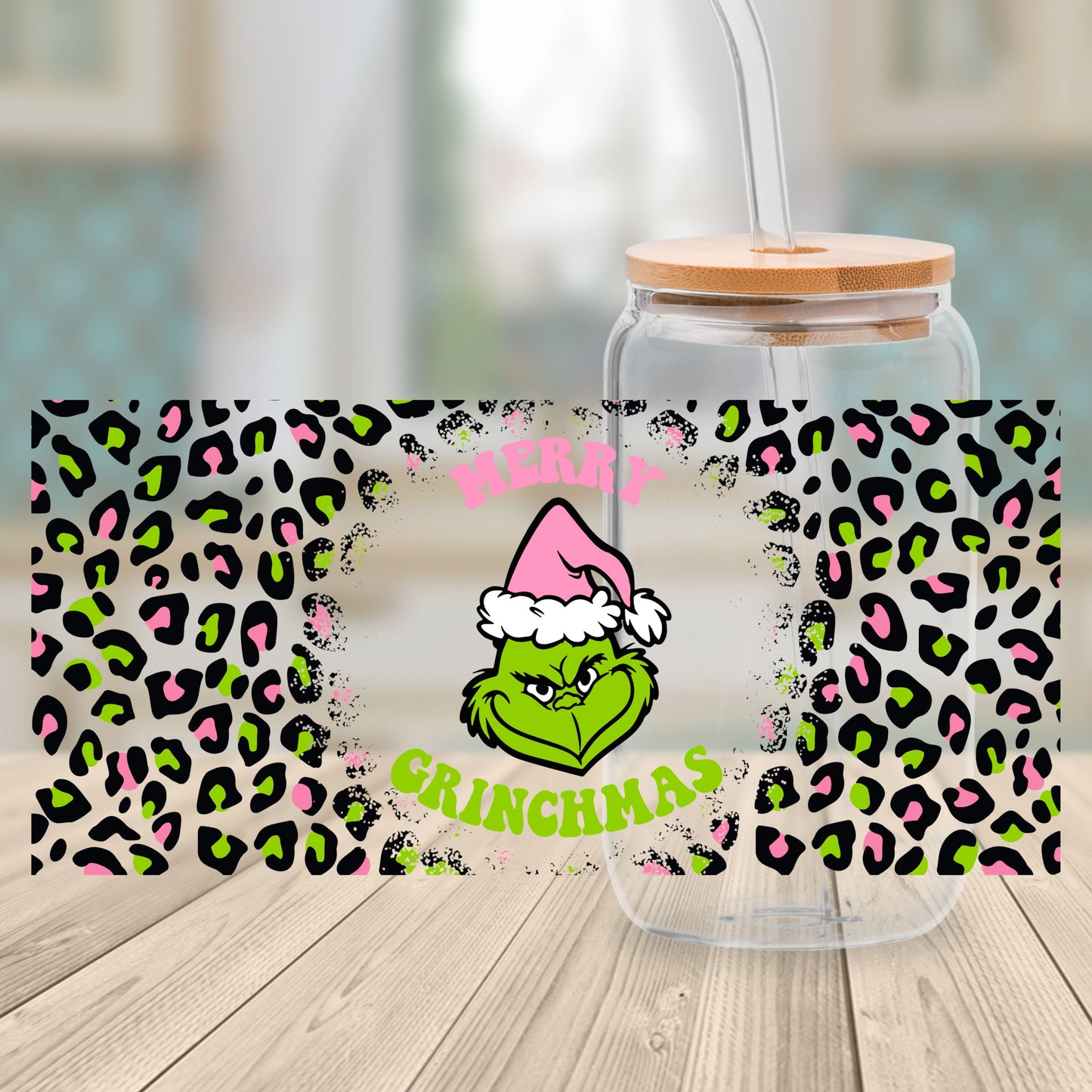 16oz Grinchmas Cup Wrap
