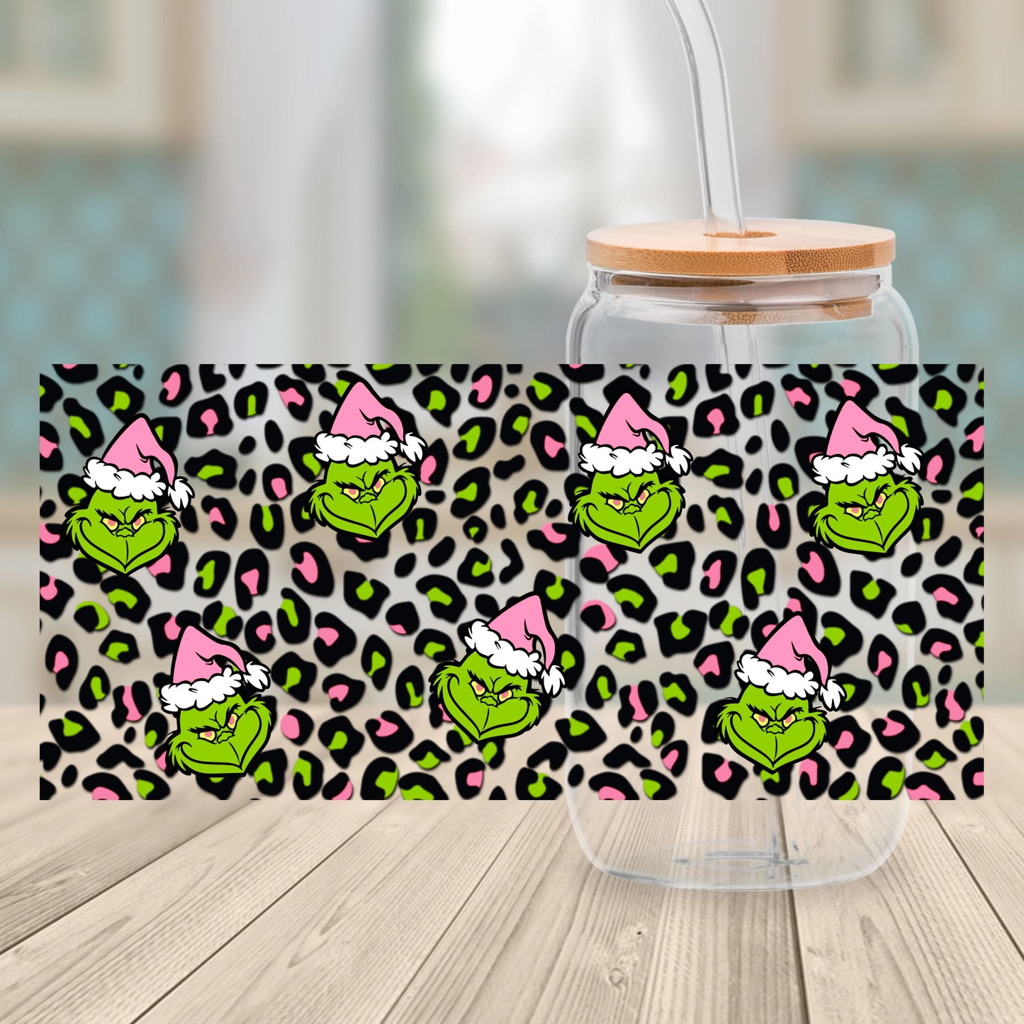 16oz Grinchmas Cup Wrap