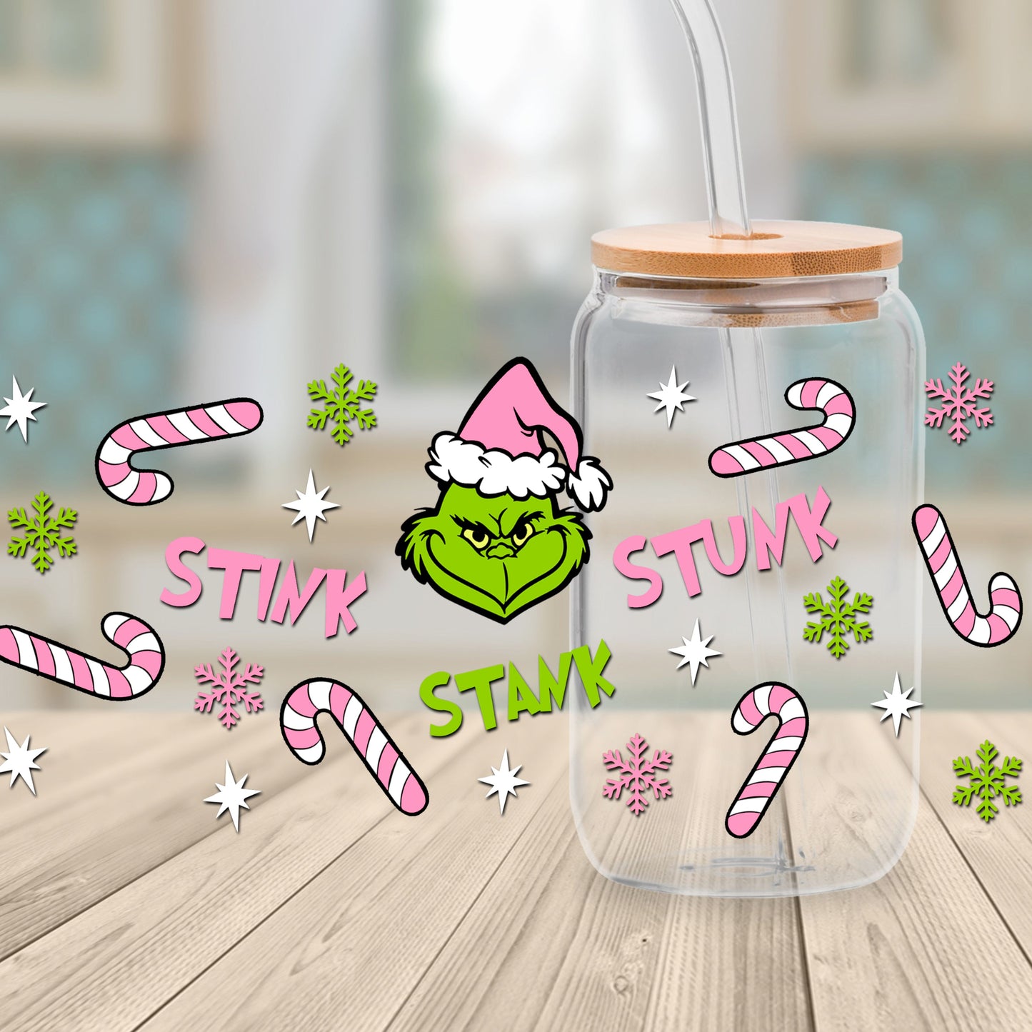 16oz Grinchmas Cup Wrap