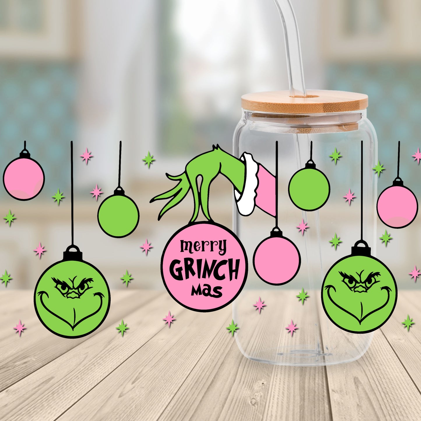 16oz Grinchmas Cup Wrap