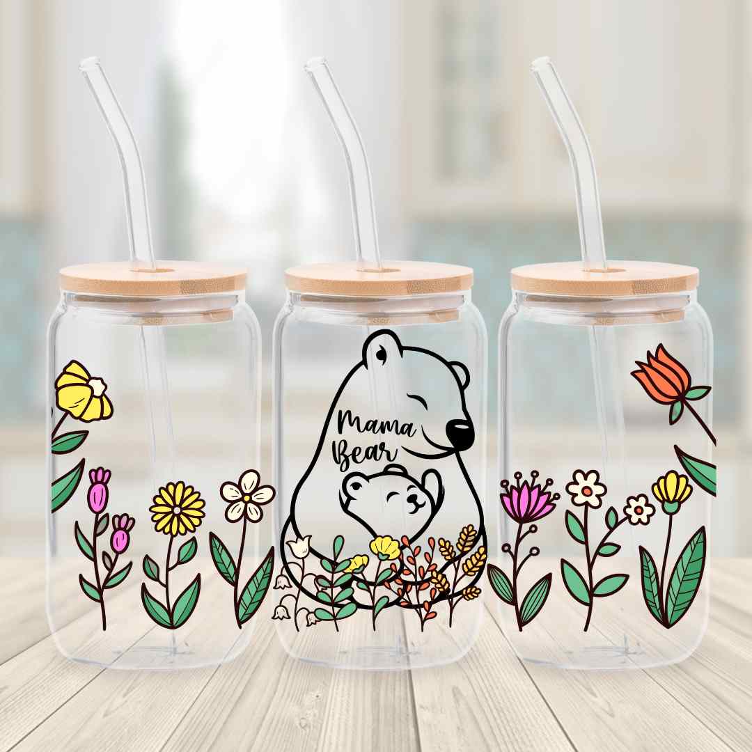 UV-DTF 16oz Mother's Day Cup Wrap