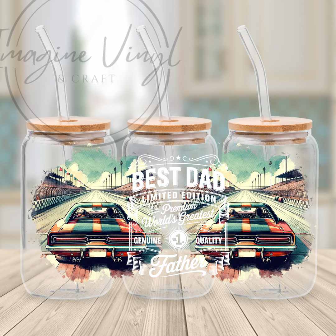 16oz UV DTF Wrap - Father's Day