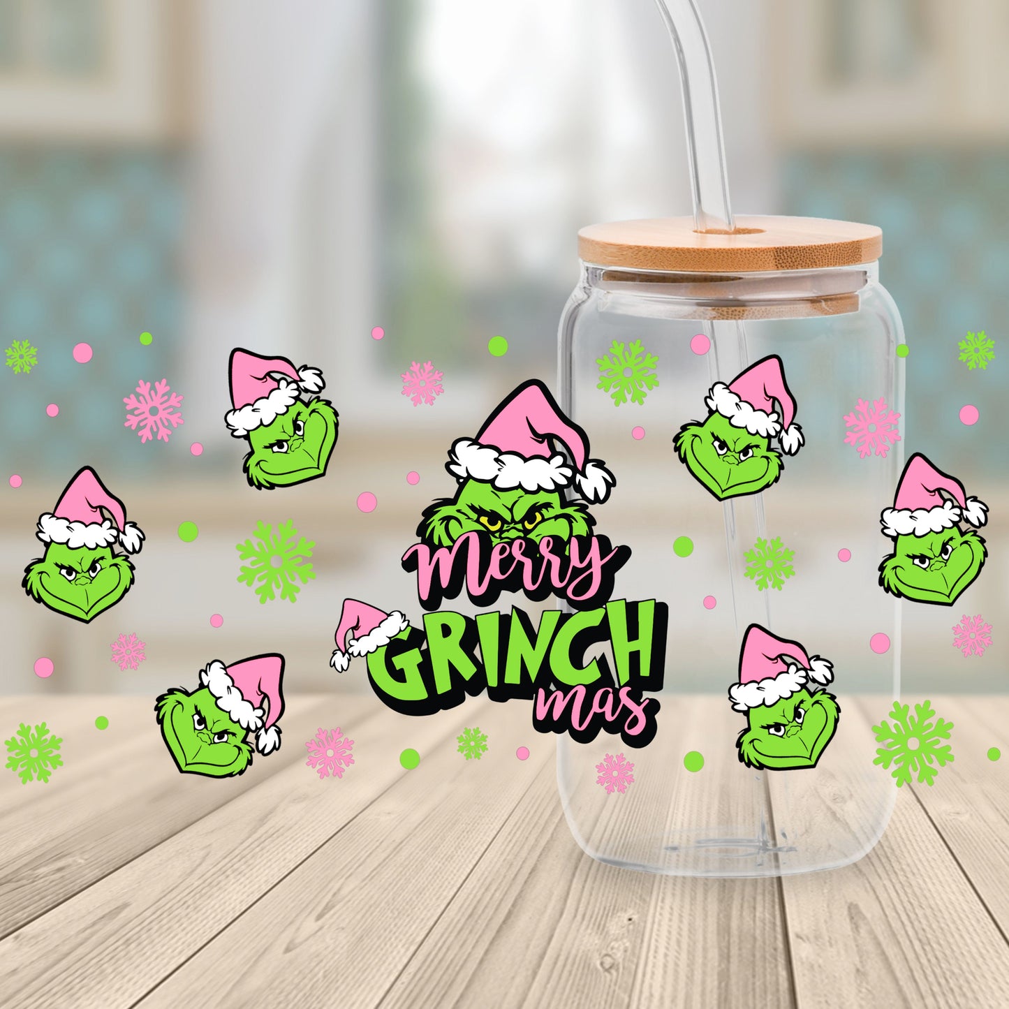 16oz Grinchmas Cup Wrap