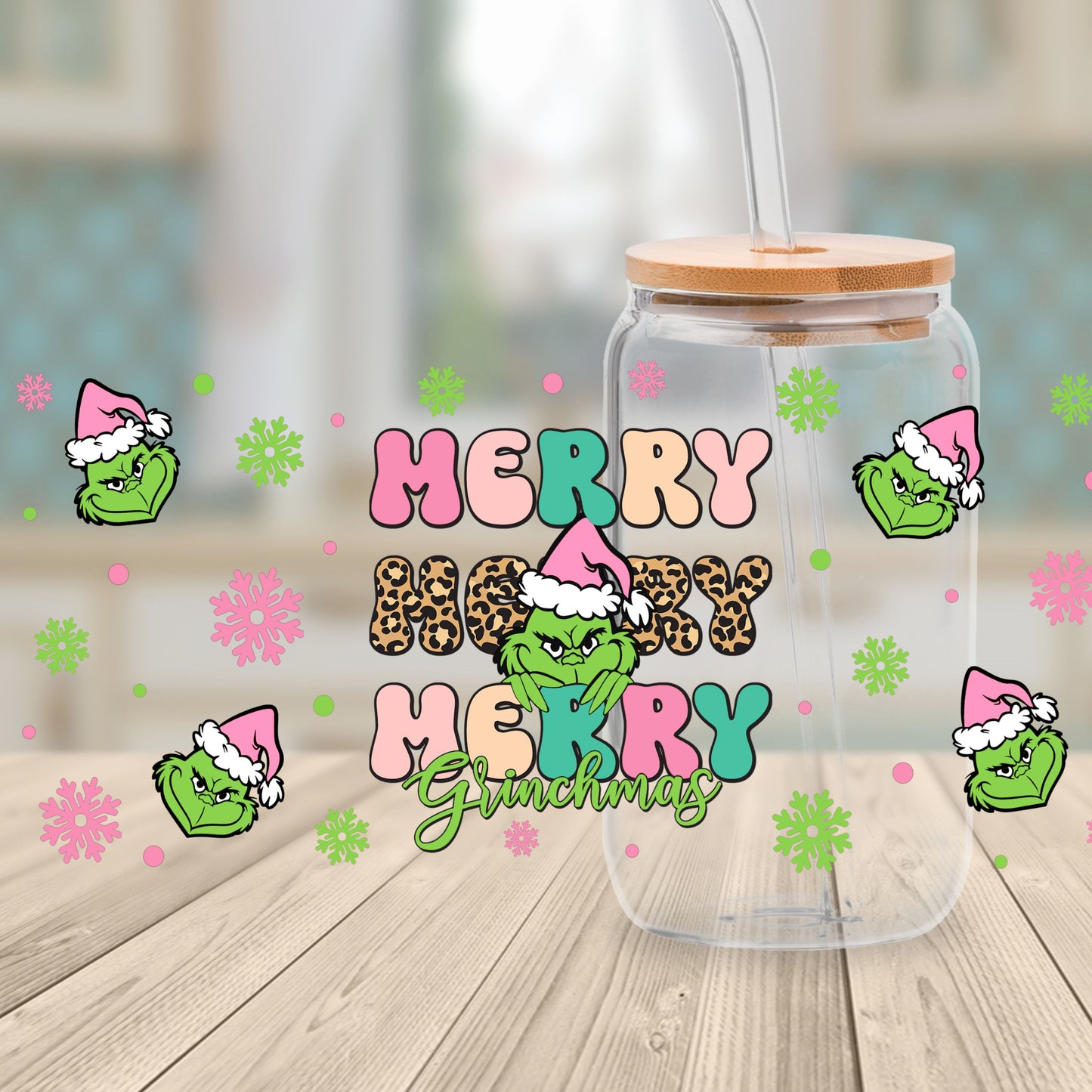 16oz Grinchmas Cup Wrap