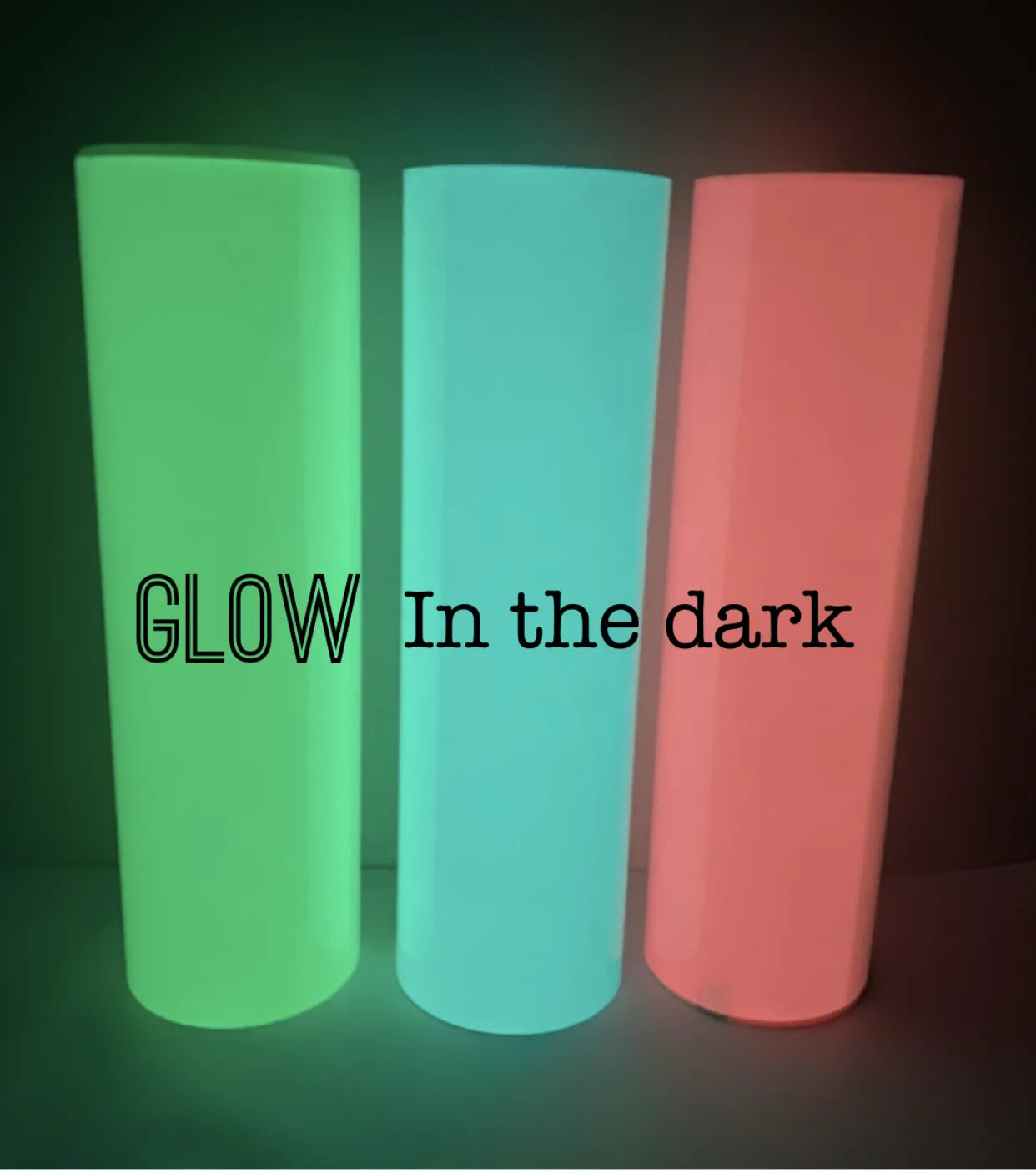Glow in the dark HTV