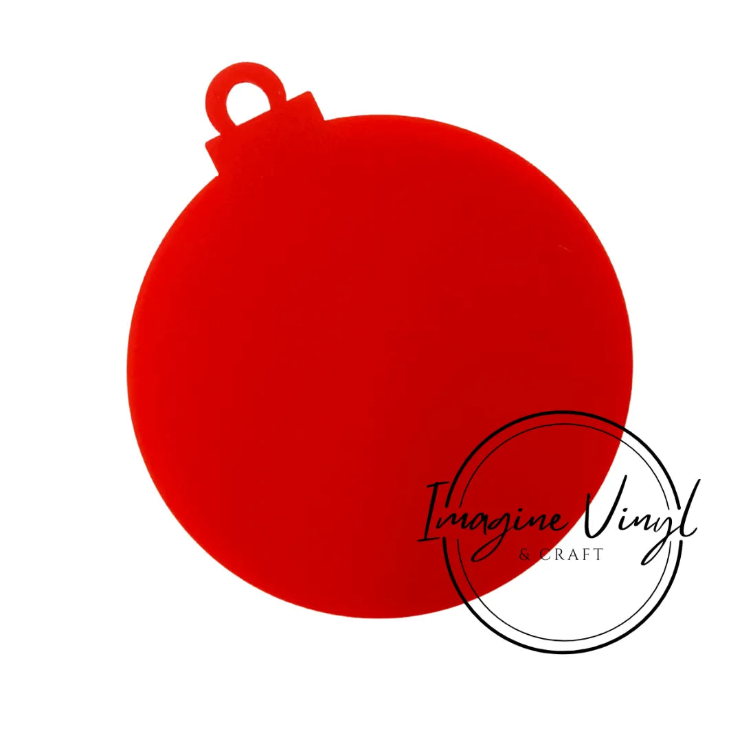 Acrylic Christmas Bauble