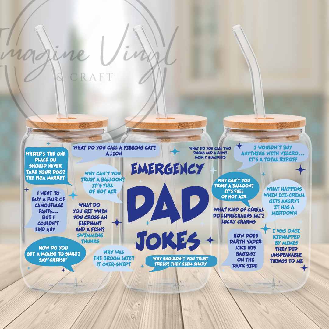 16oz UV DTF Wrap - Father's Day