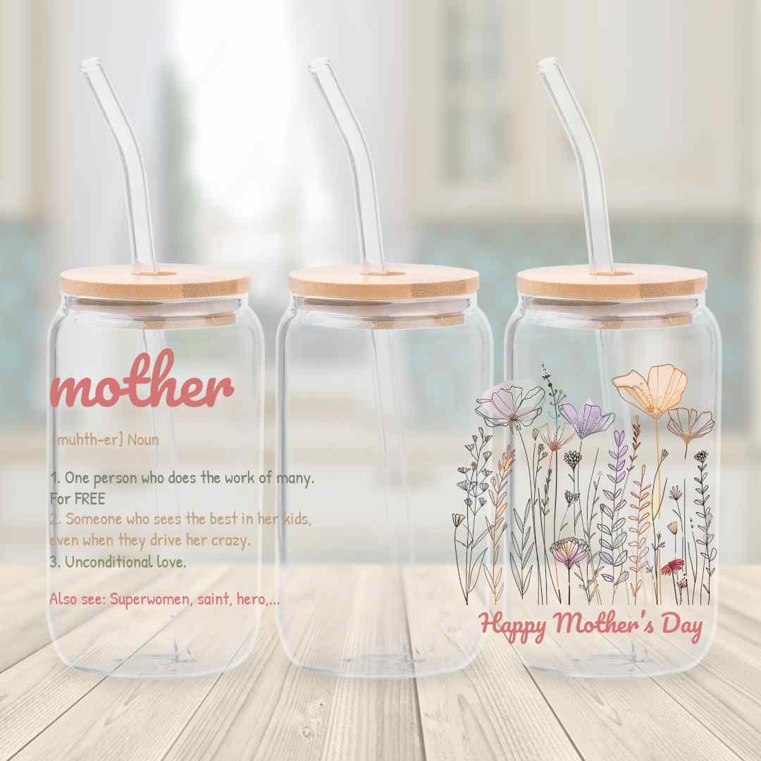UV-DTF 16oz Mother's Day Cup Wrap