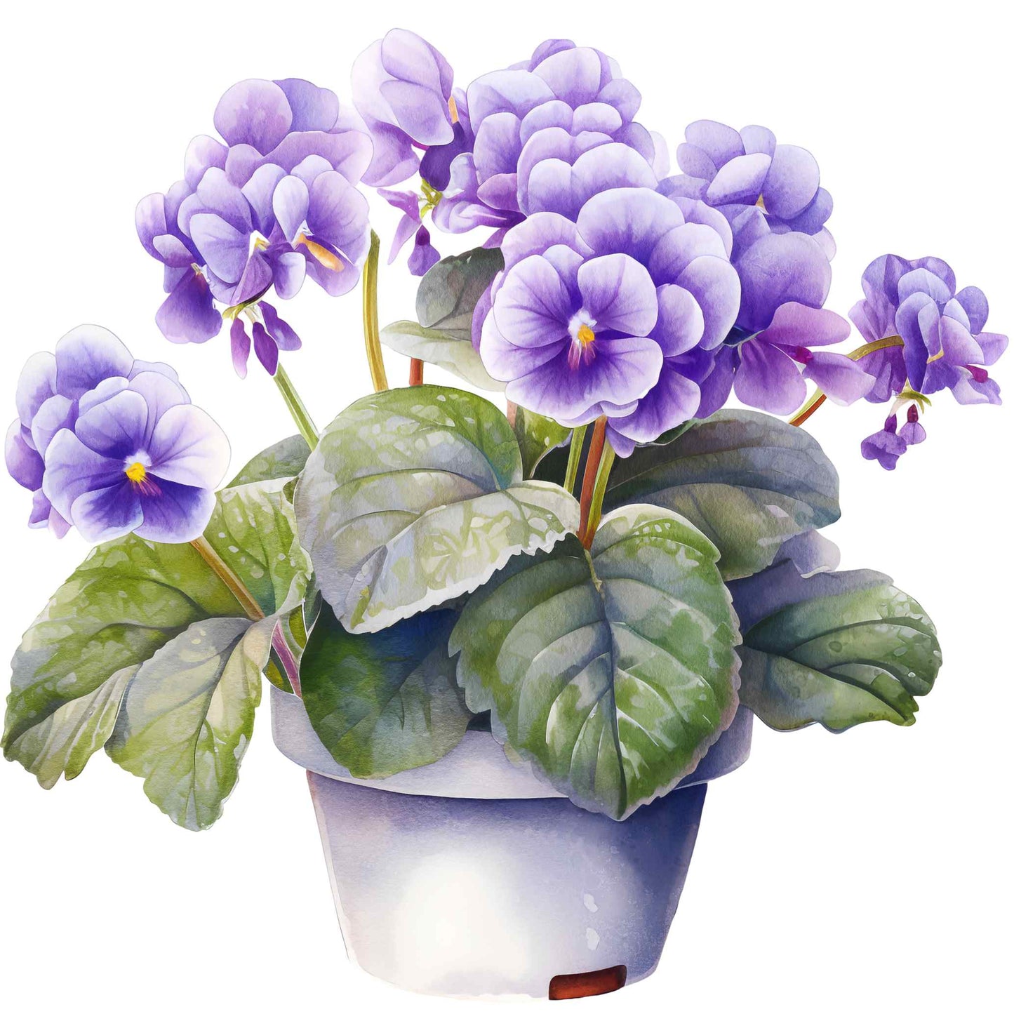 UV-DTF Pot Plant Paradise Decals
