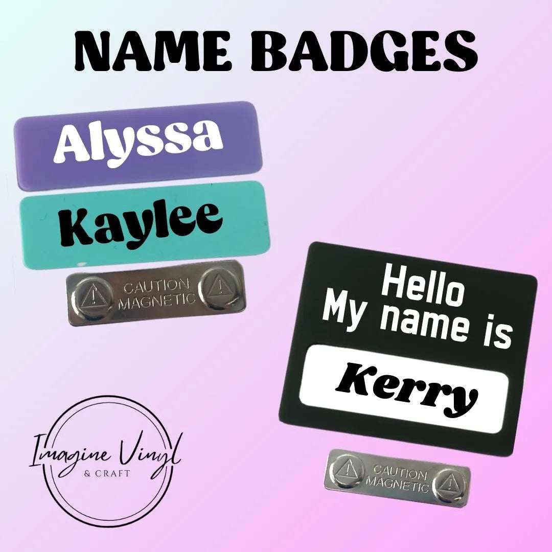 Acrylic Name Badges