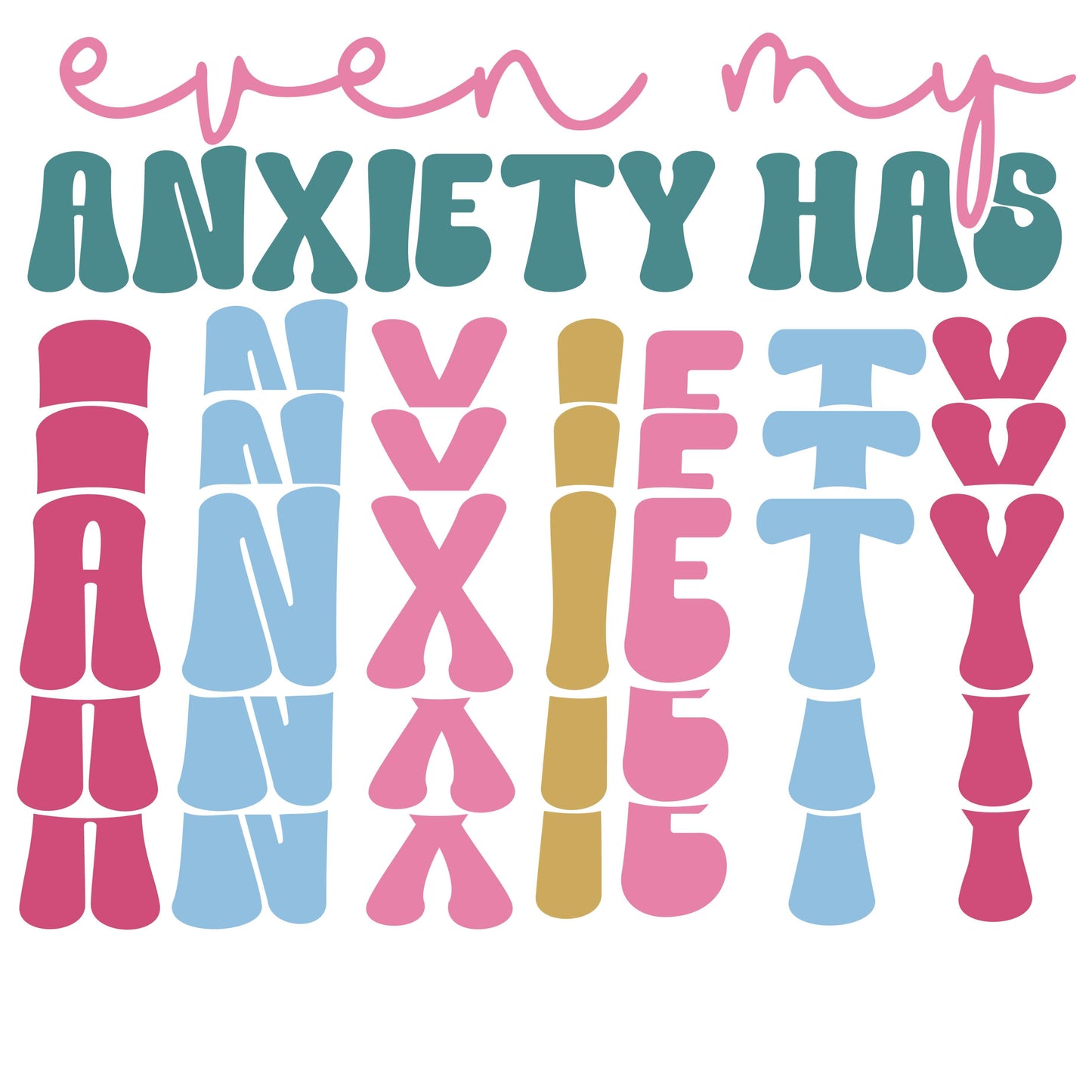 UV DTF -My Mental Health