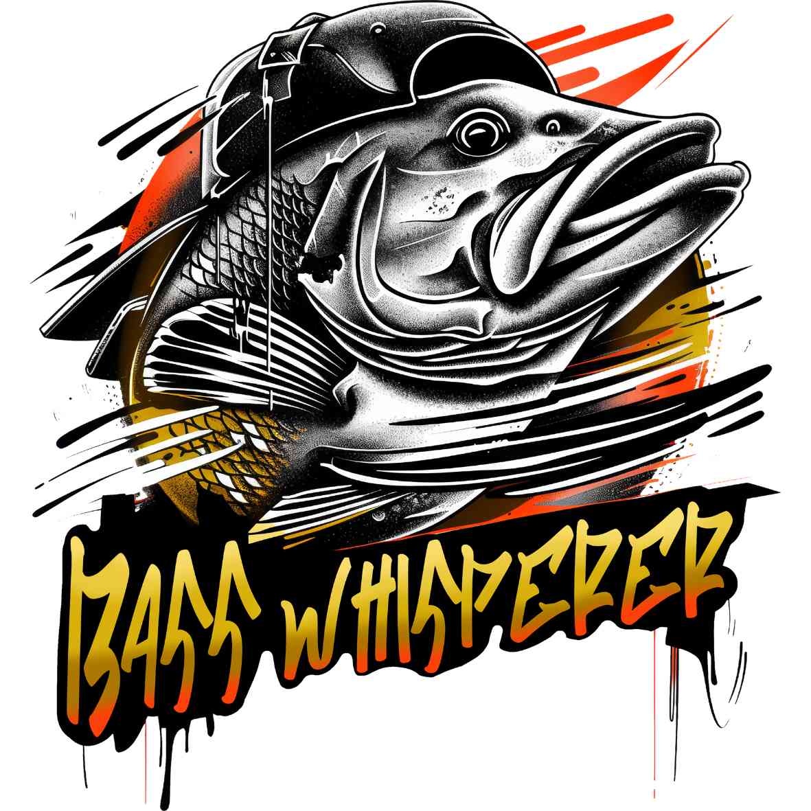 UV- DTF Fishing For Bass