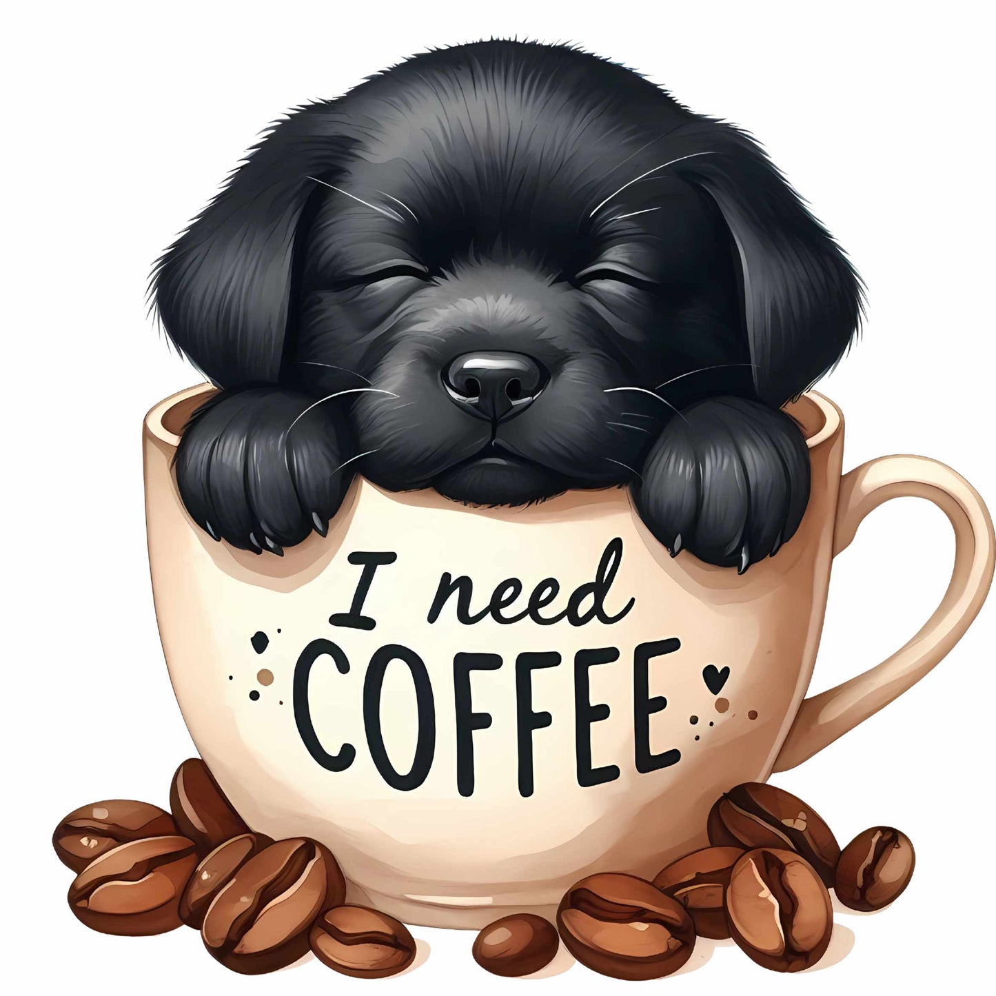 UV DTF - Puppuccino Decals