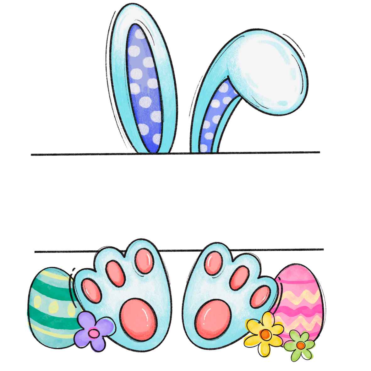 UV-DTF Easter Decals