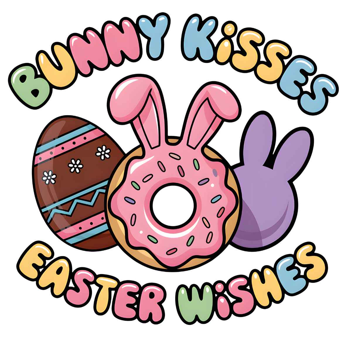 UV-DTF Easter Decals