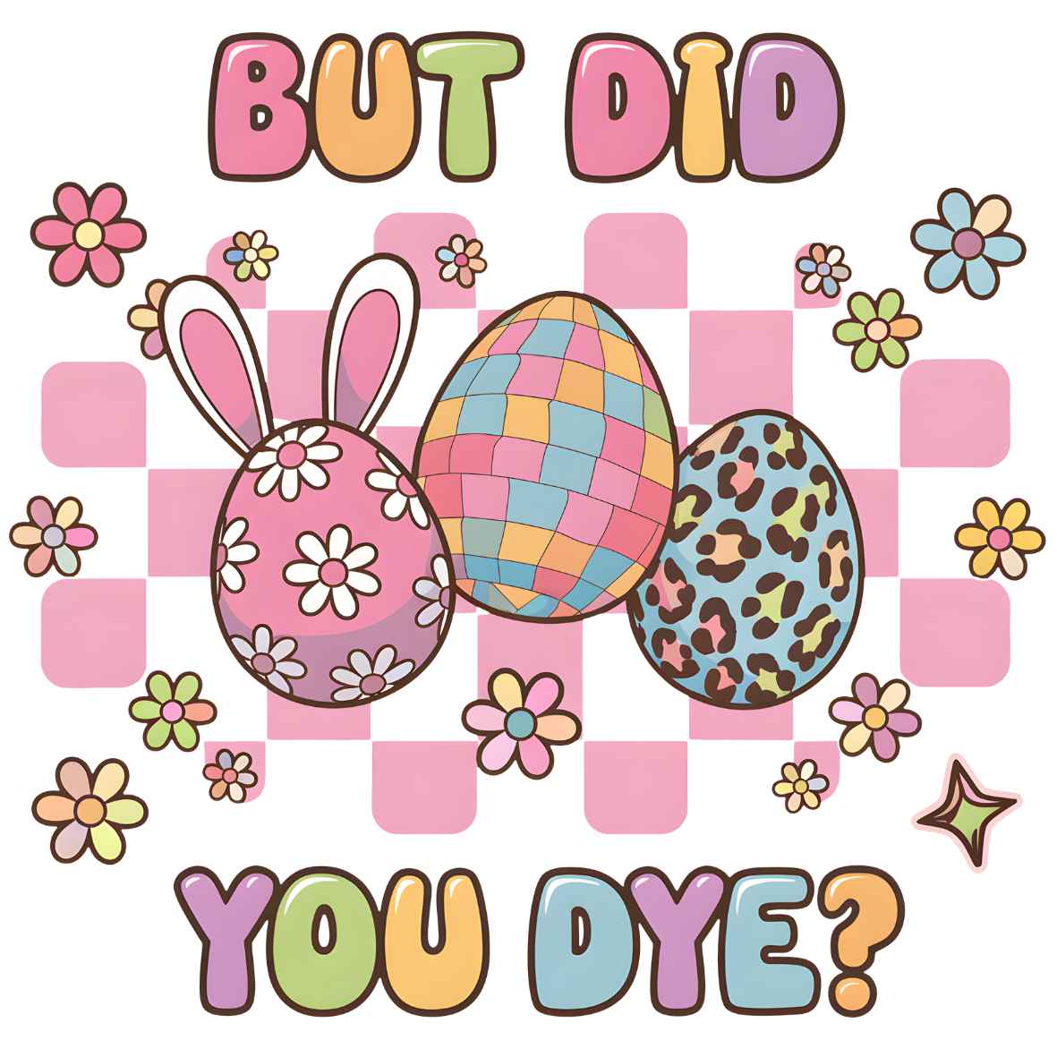 UV-DTF Easter Decals