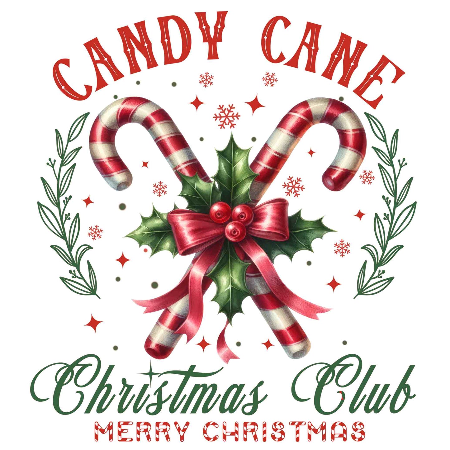 UV-DTF Vintage Christmas Decals