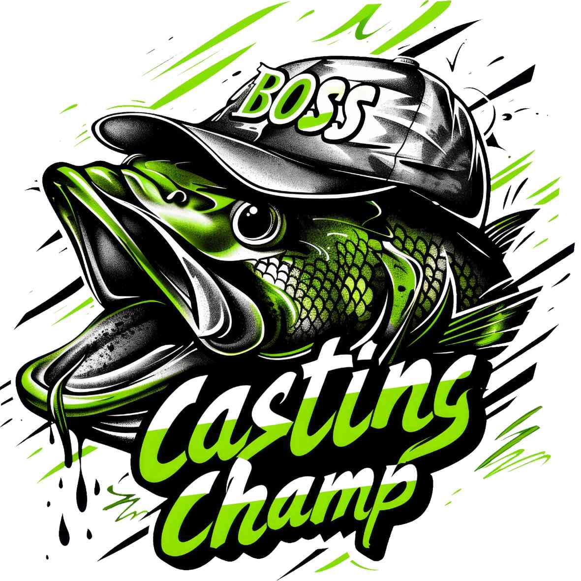 UV- DTF Fishing For Bass