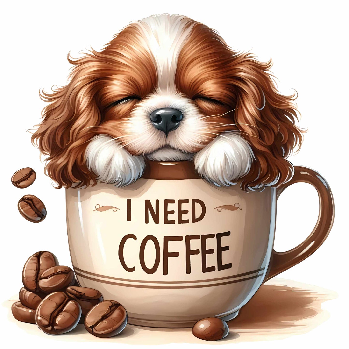 UV DTF - Puppuccino Decals