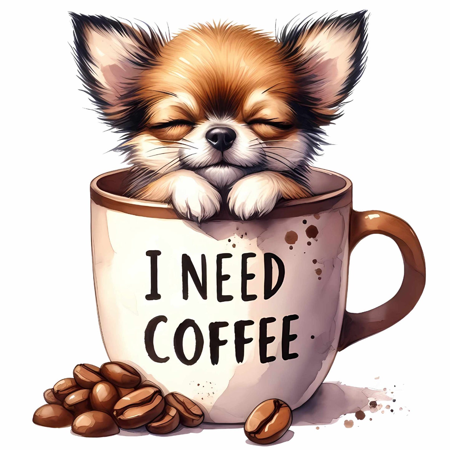 UV DTF - Puppuccino Decals