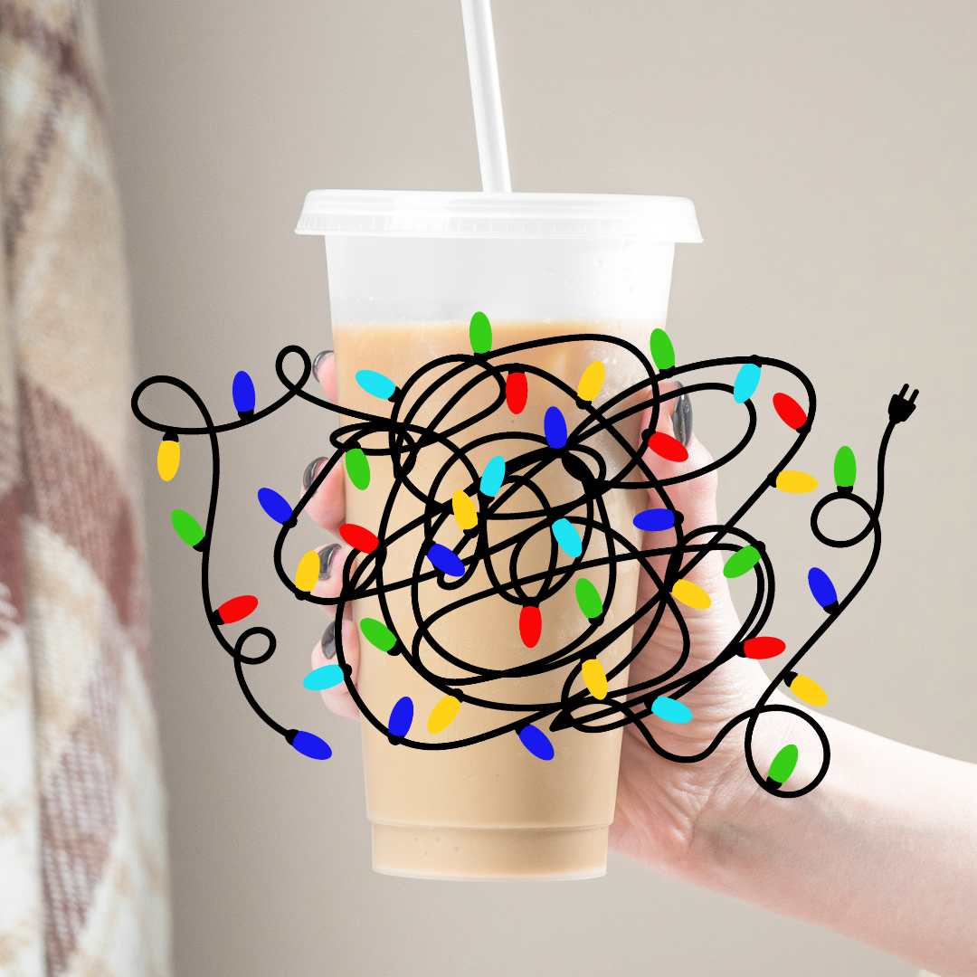 UVDTF 24oz Christmas Cold Cup Wraps