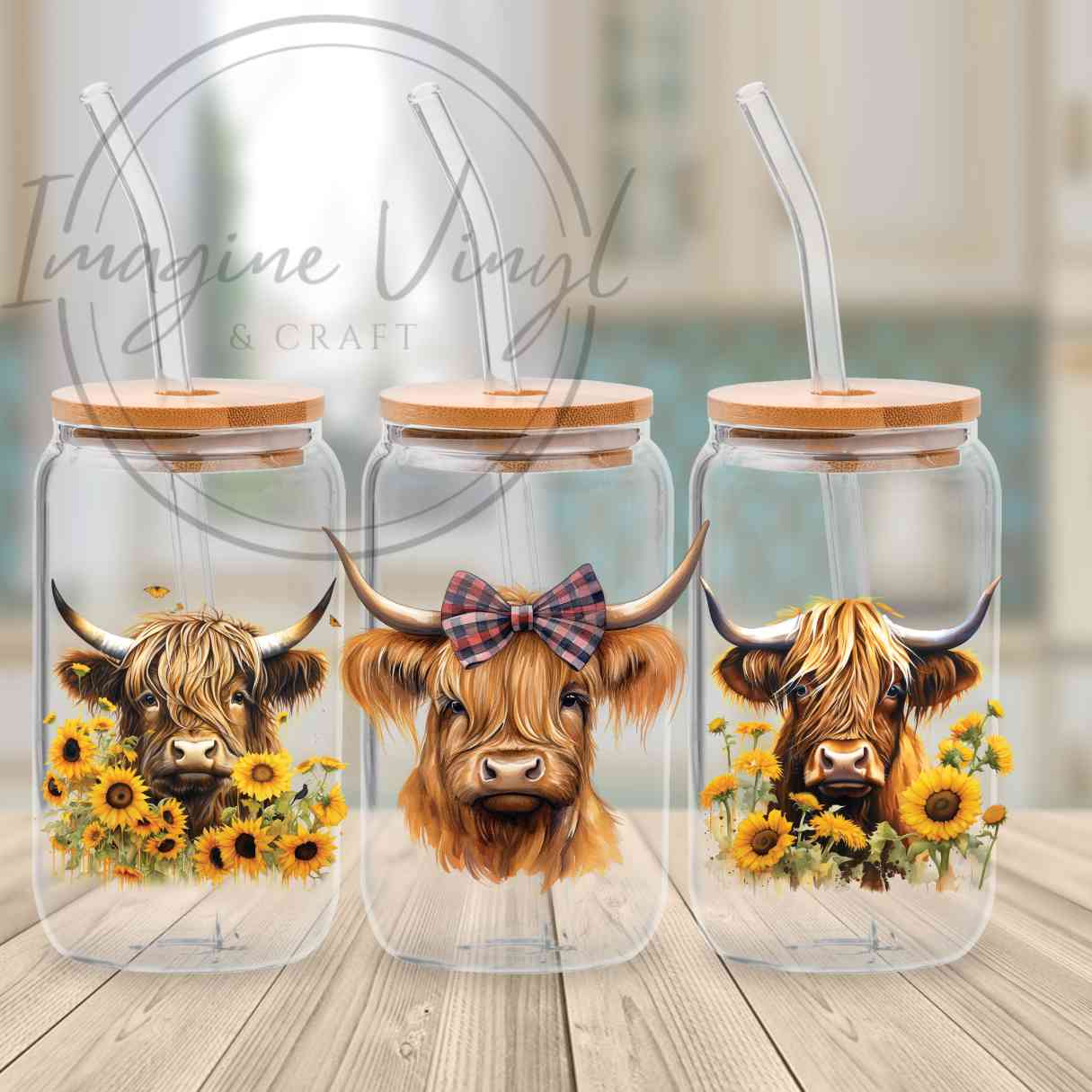 16oz UV DTF - Animal Kingdom