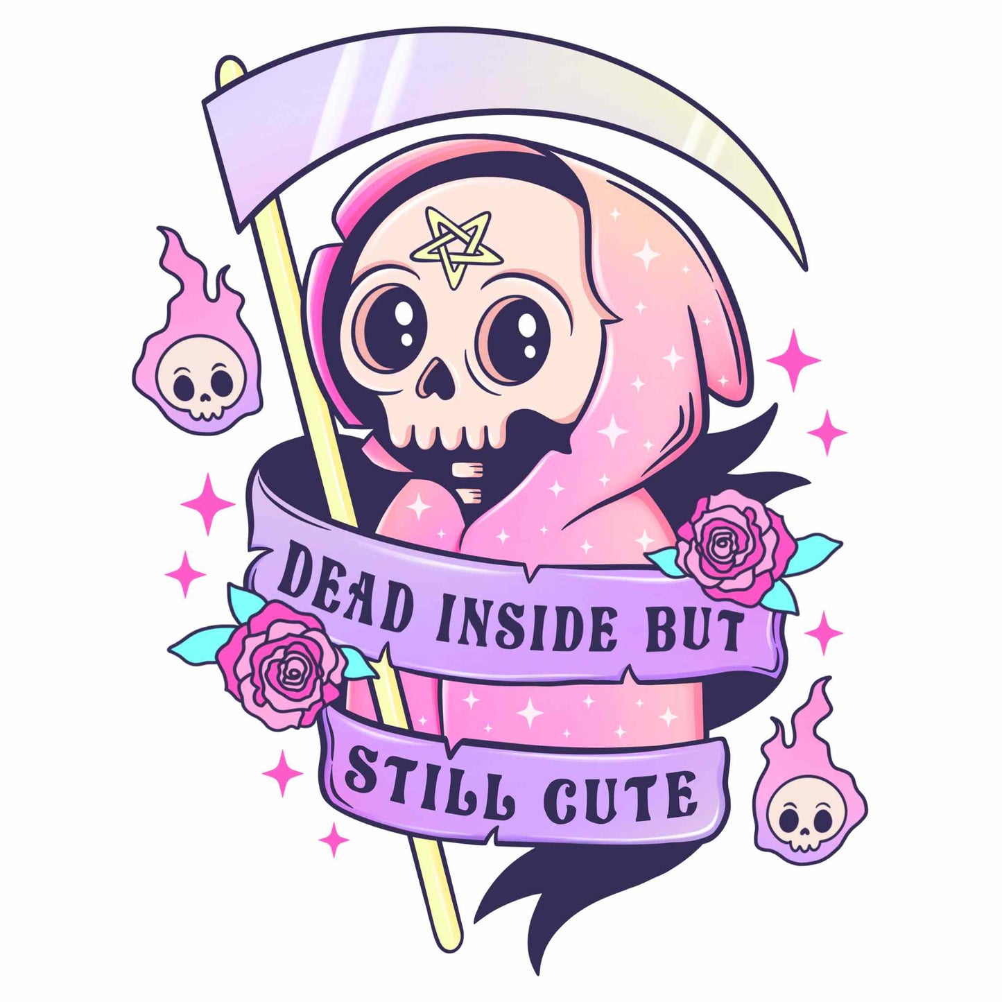 UV DTF - Spooky Pastels Decal
