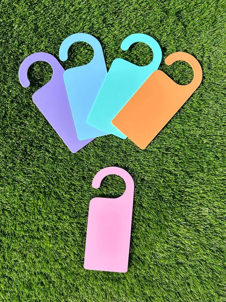 Acrylic Door Hangers