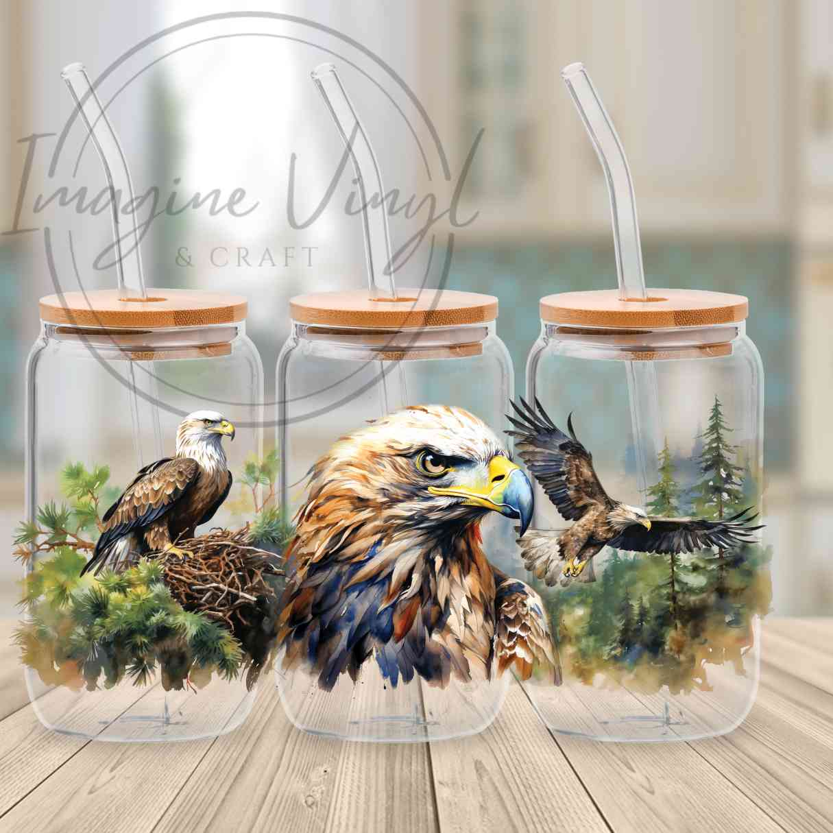16oz UV DTF - Animal Kingdom