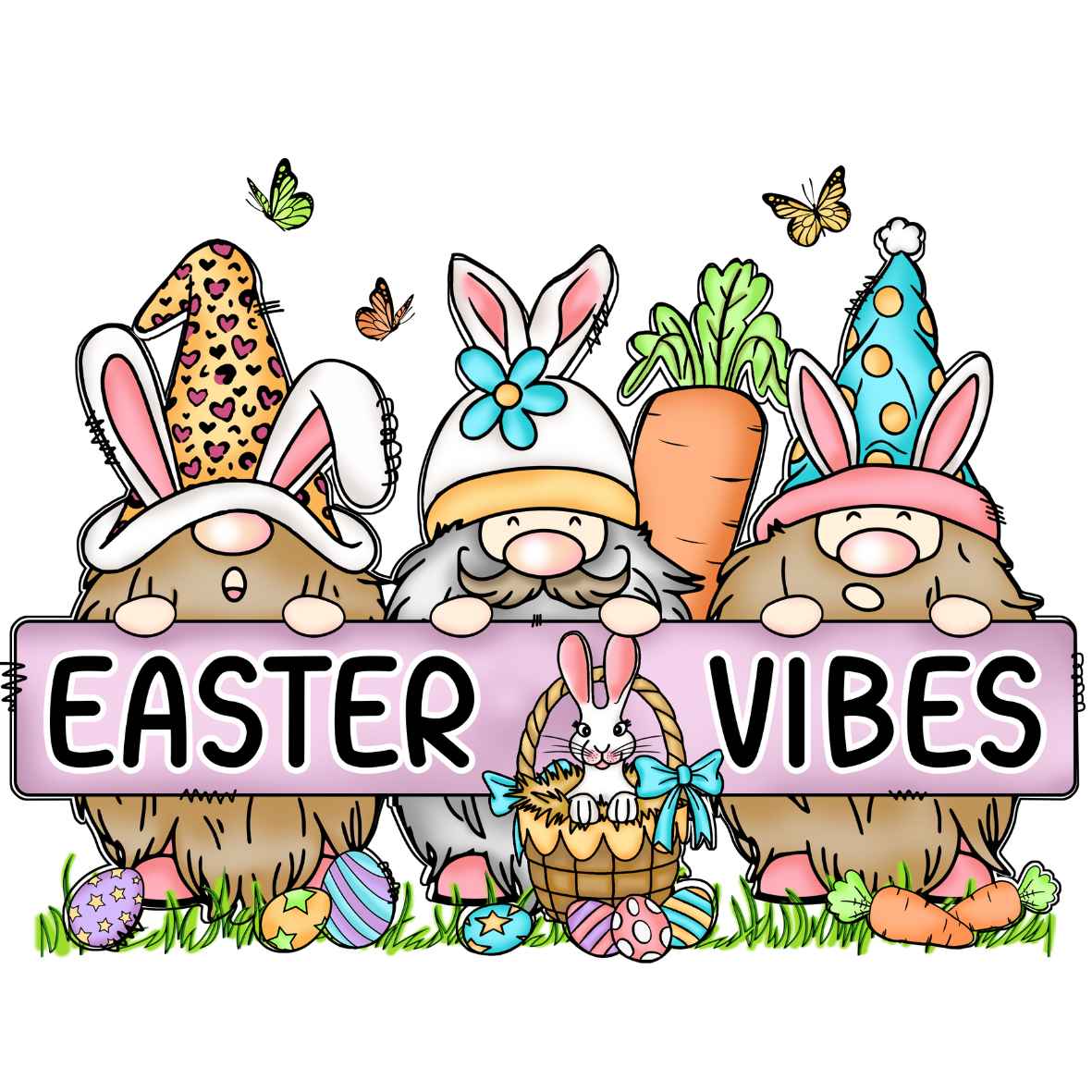 UV-DTF Easter Decals