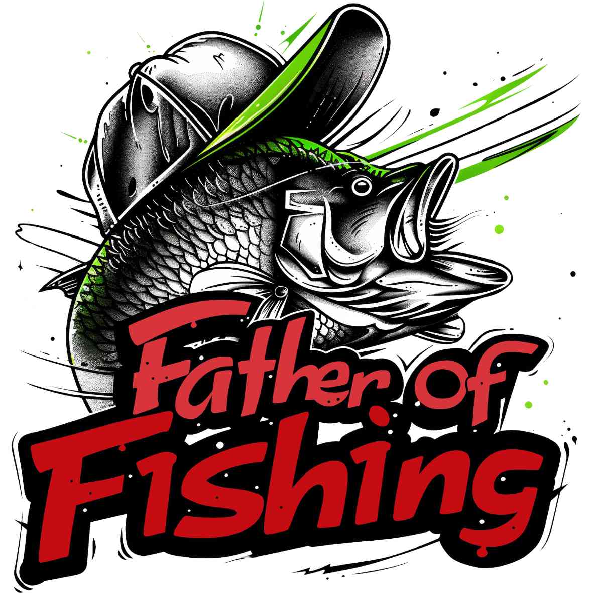 UV- DTF Fishing For Bass