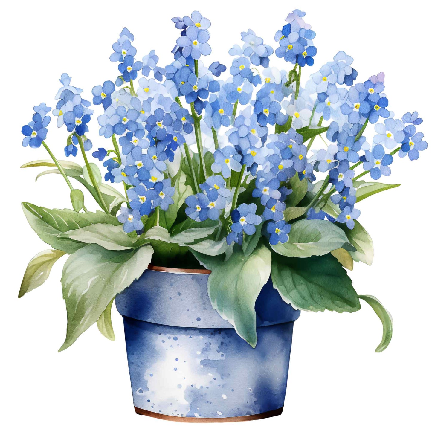 UV-DTF Pot Plant Paradise Decals