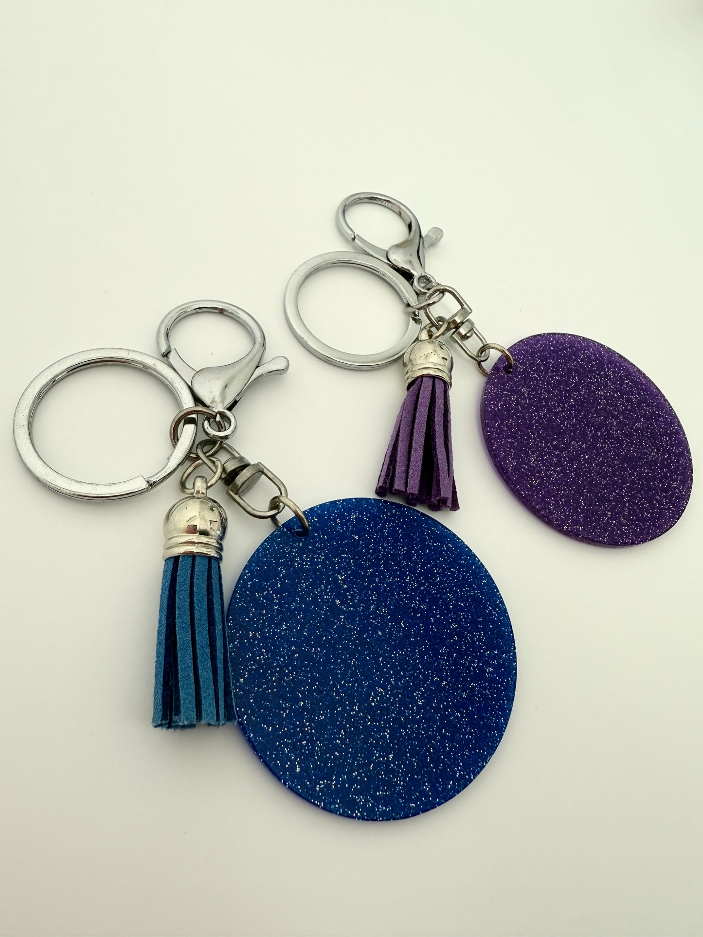 Glitter Keyring