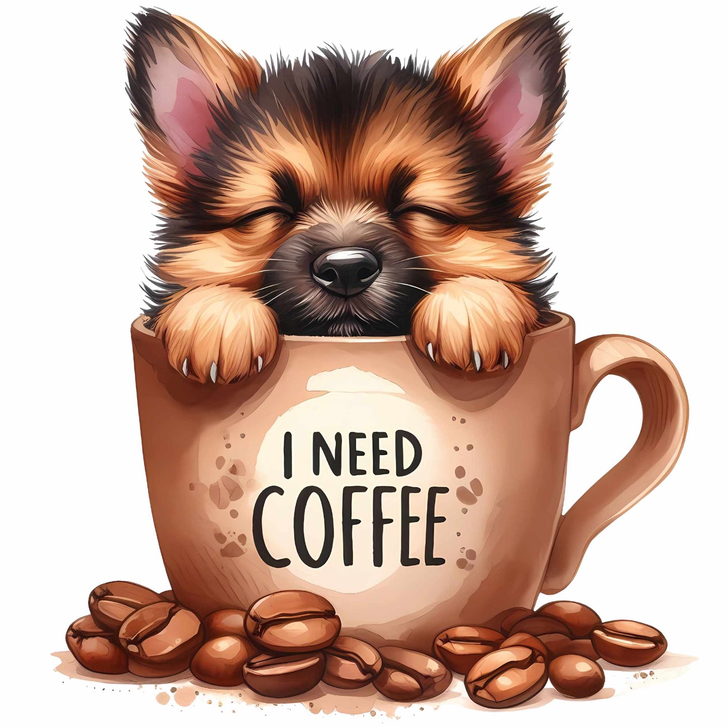 UV DTF - Puppuccino Decals