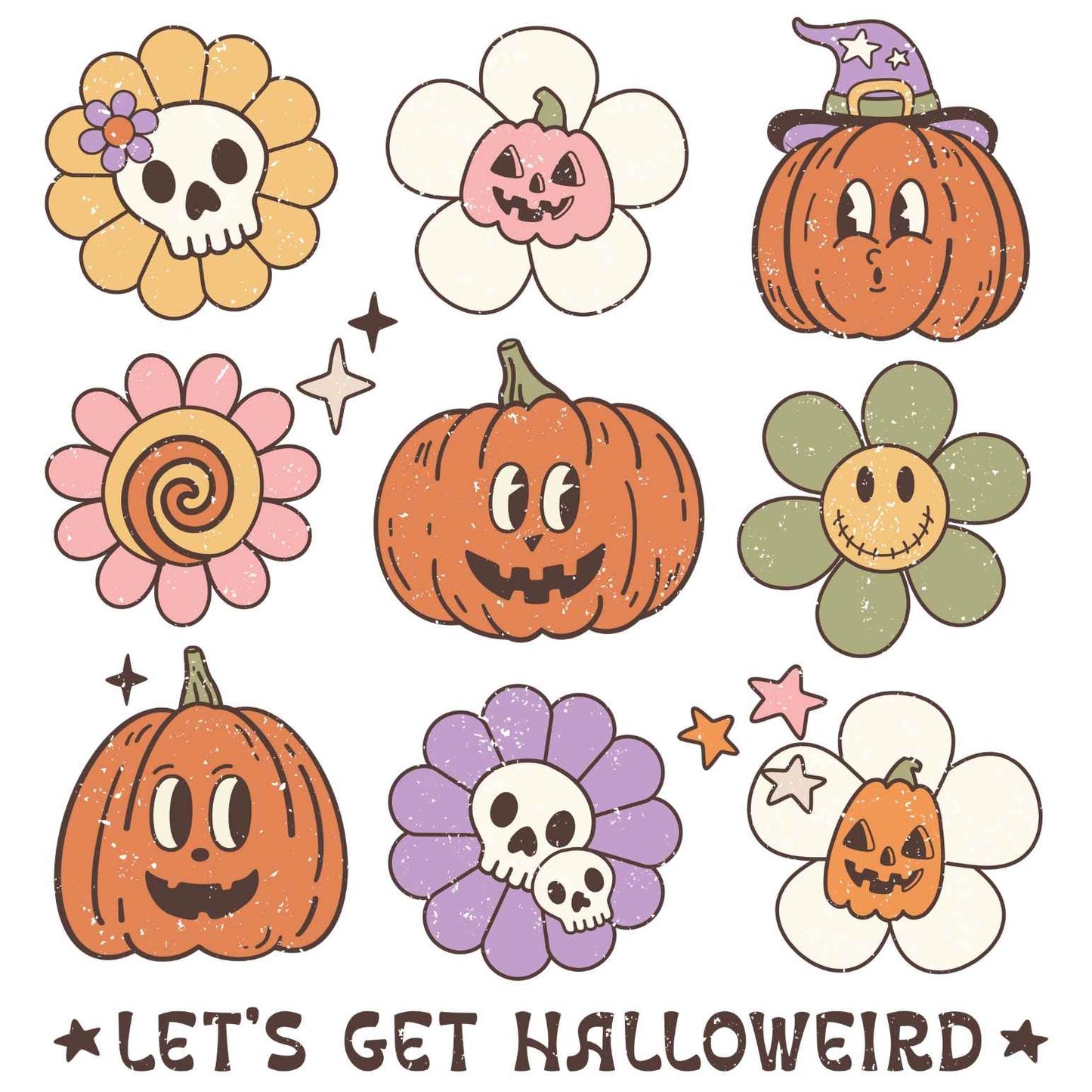 UV DTF - Hippie Halloween