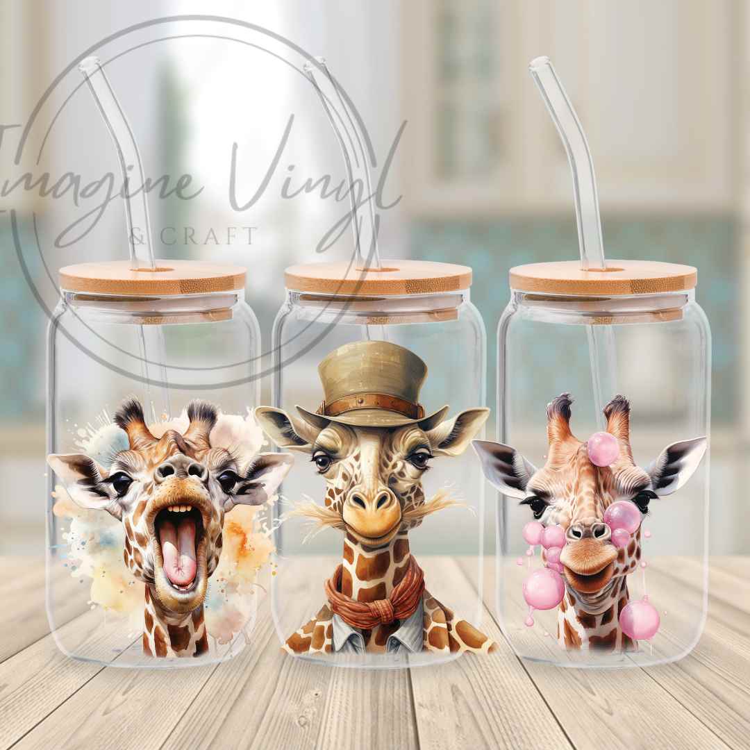 16oz UV DTF - Animal Kingdom