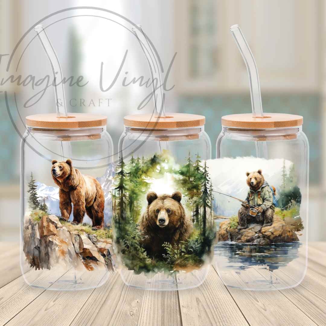 16oz UV DTF - Animal Kingdom