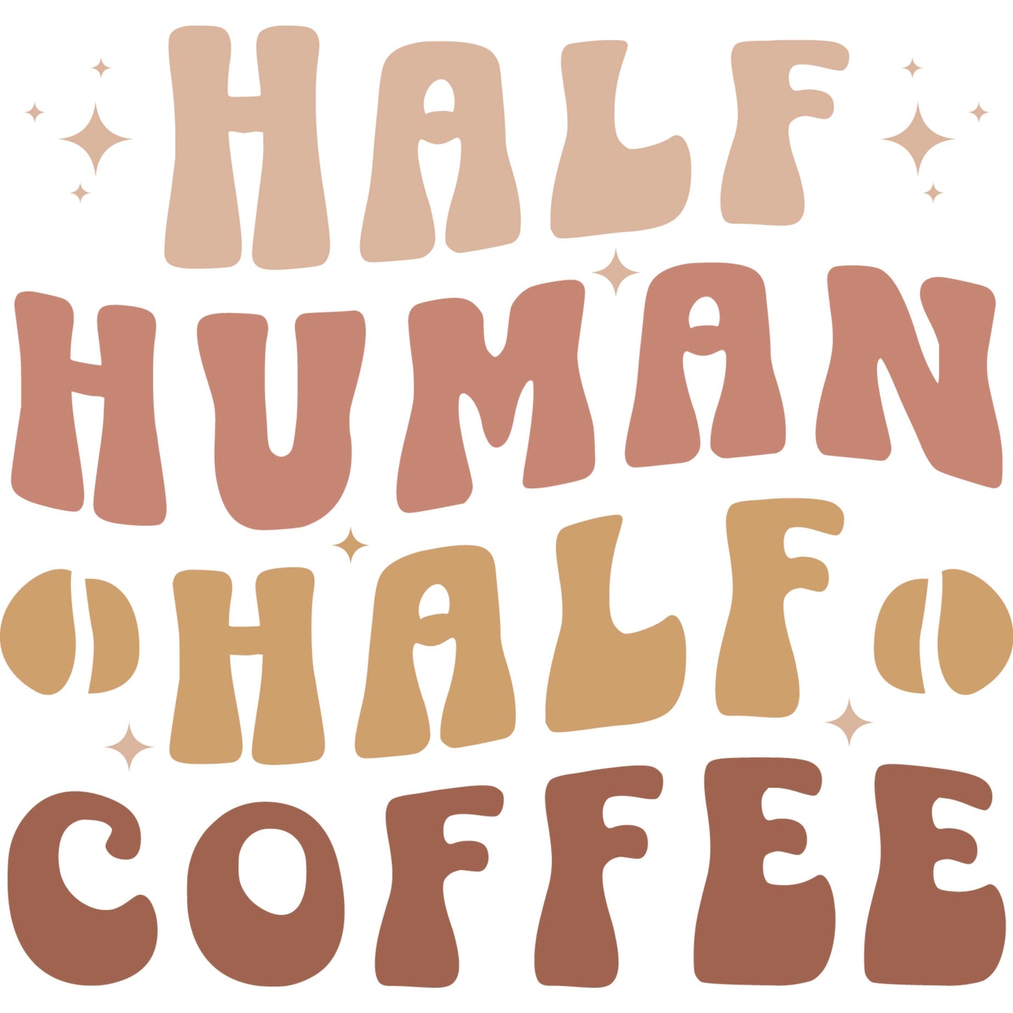 UV- DTF Boho Coffee