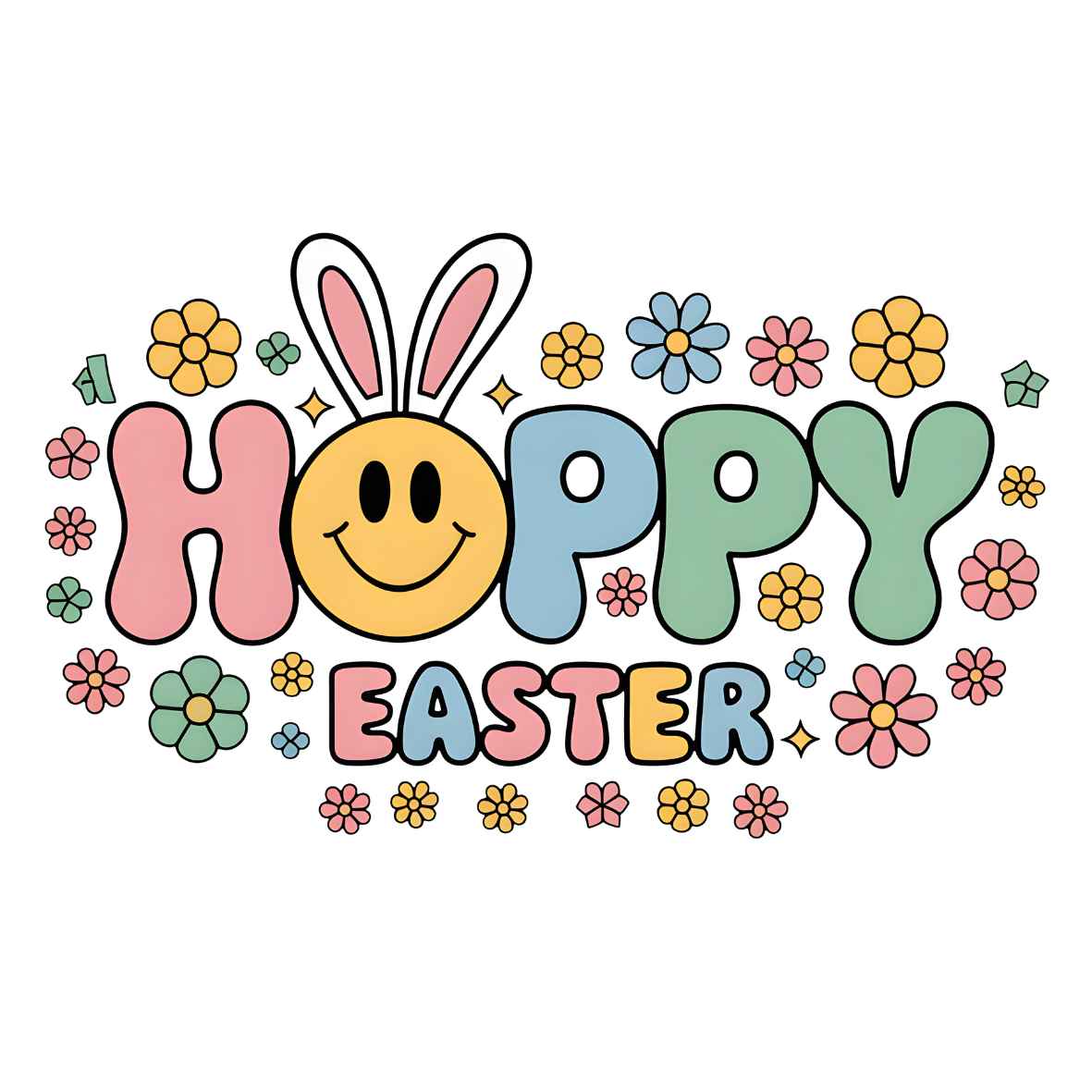 UV-DTF Easter Decals